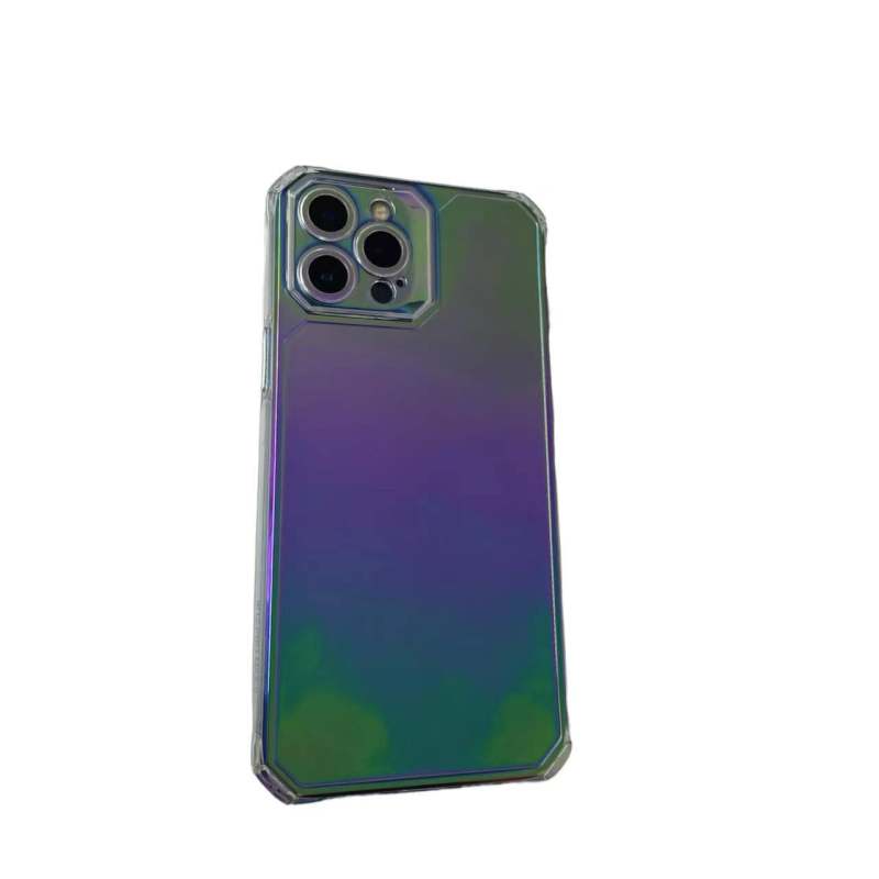 قاب هفت رنگ مدل هولوگرامی مناسب برای گوشی موبایل اپل Iphone 13