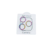 محافظ لنز دوربین مدل رینگ هولوگرامی مناسب برای گوشی موبایل اپل Iphone 12 pro max
