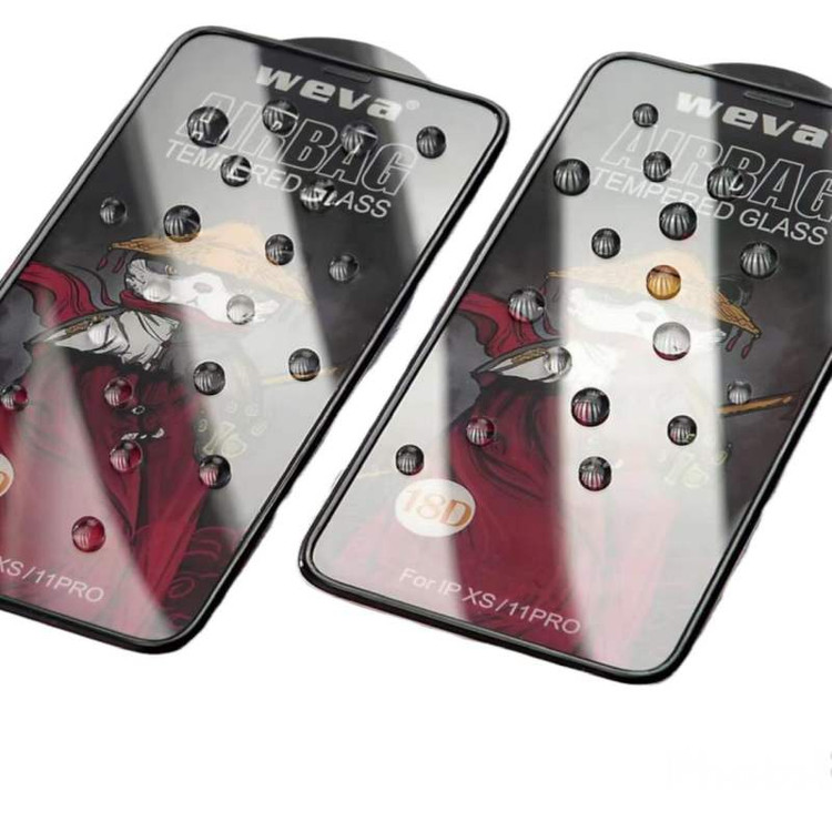 گلس ایربگ دار مدل weva مناسب برای گوشی موبایل اپل iphone X/ XS/ 11pro