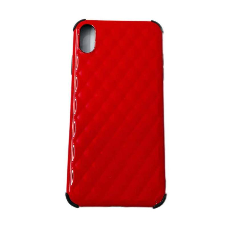 قاب مدل برجسته تک رنگ مناسب برای گوشی موبایل اپل Iphone X/Xs